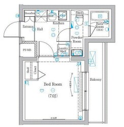 ラフィスタ元町Ⅱの物件間取画像